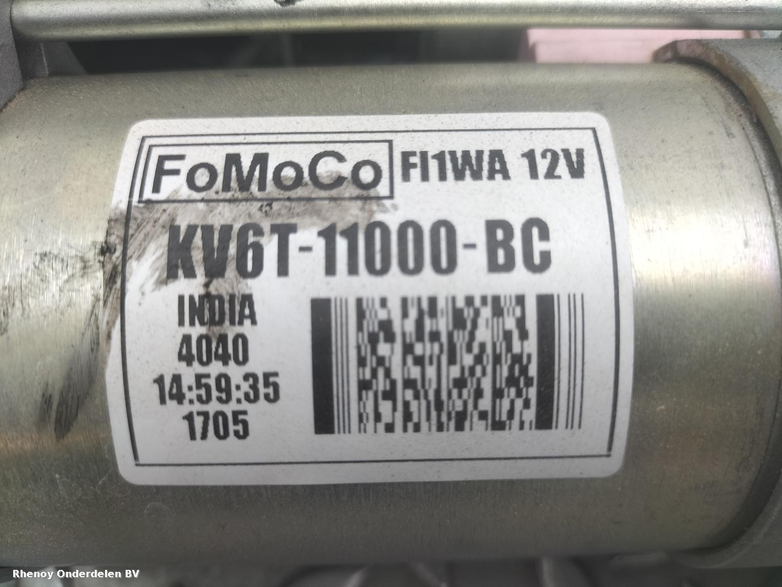 2024 FORD TRANSIT COURIER STARTMOTOR View Auto part STARTMOTOR FORD TRANSIT COURIER 2024