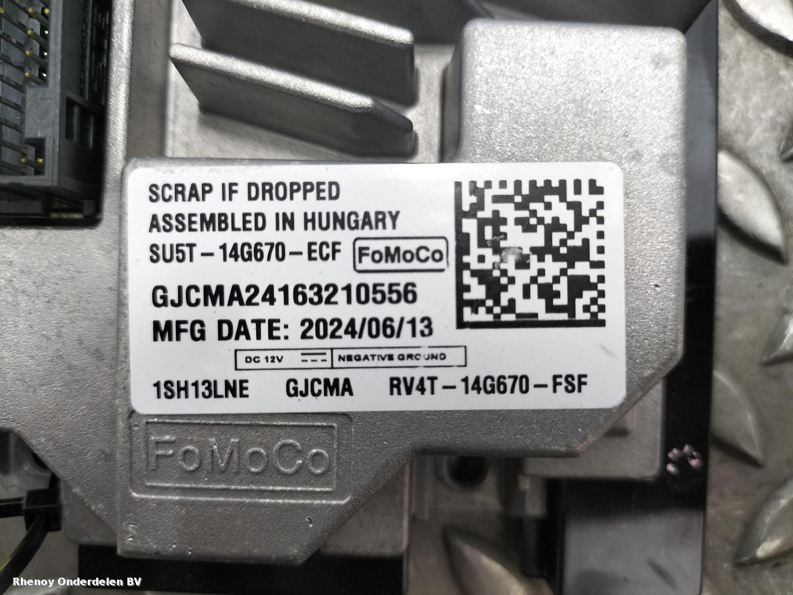 2024 FORD KUGA COMPUTER ECU View Auto part COMPUTER ECU FORD KUGA 2024