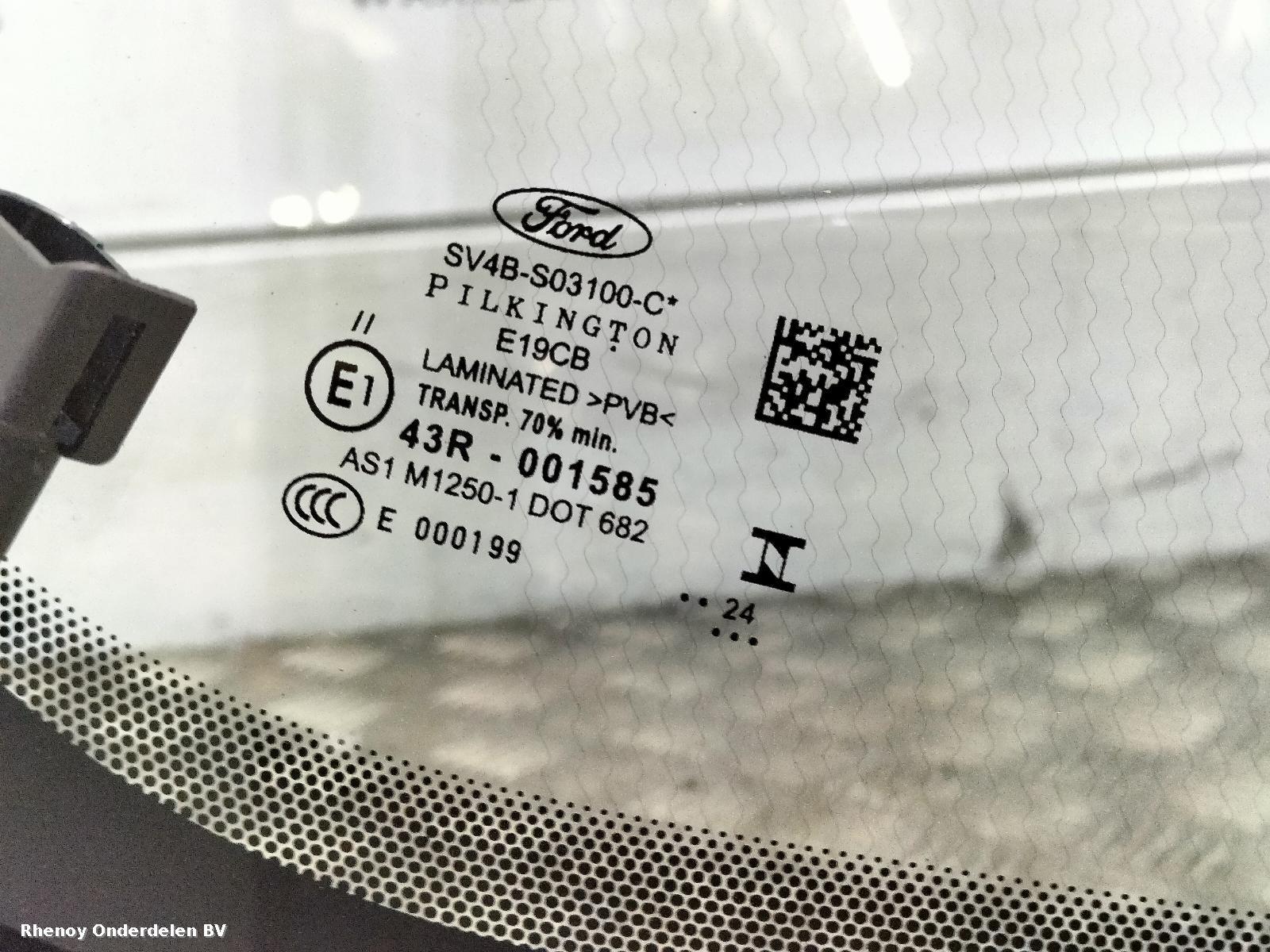 2024 FORD KUGA RUIT VOOR / VOORRUIT View Auto part RUIT VOOR / VOORRUIT FORD KUGA 2024