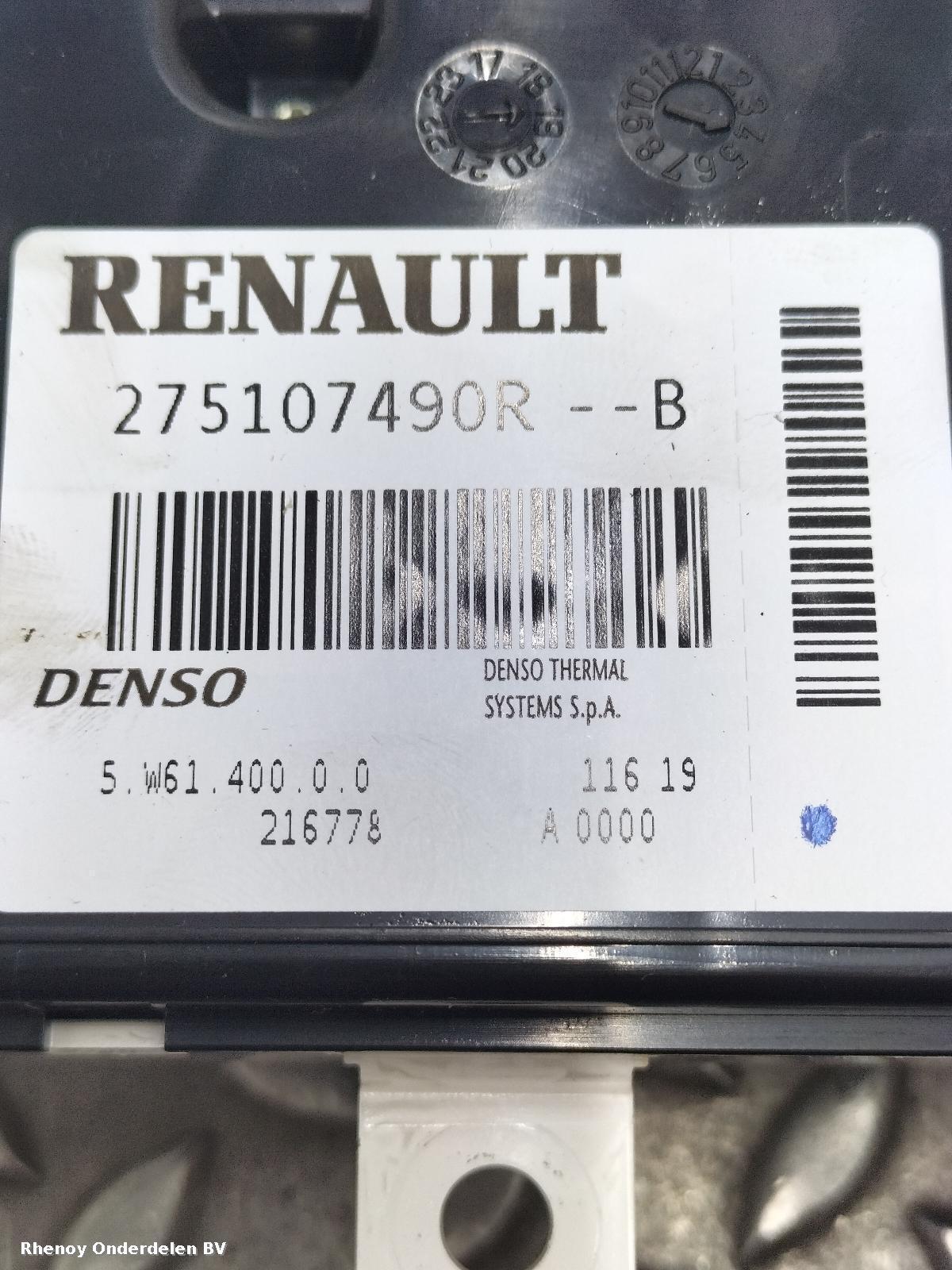 2019 RENAULT MASTER KACHEL BEDIENINGSPANEEL View Auto part KACHEL BEDIENINGSPANEEL RENAULT MASTER 2019