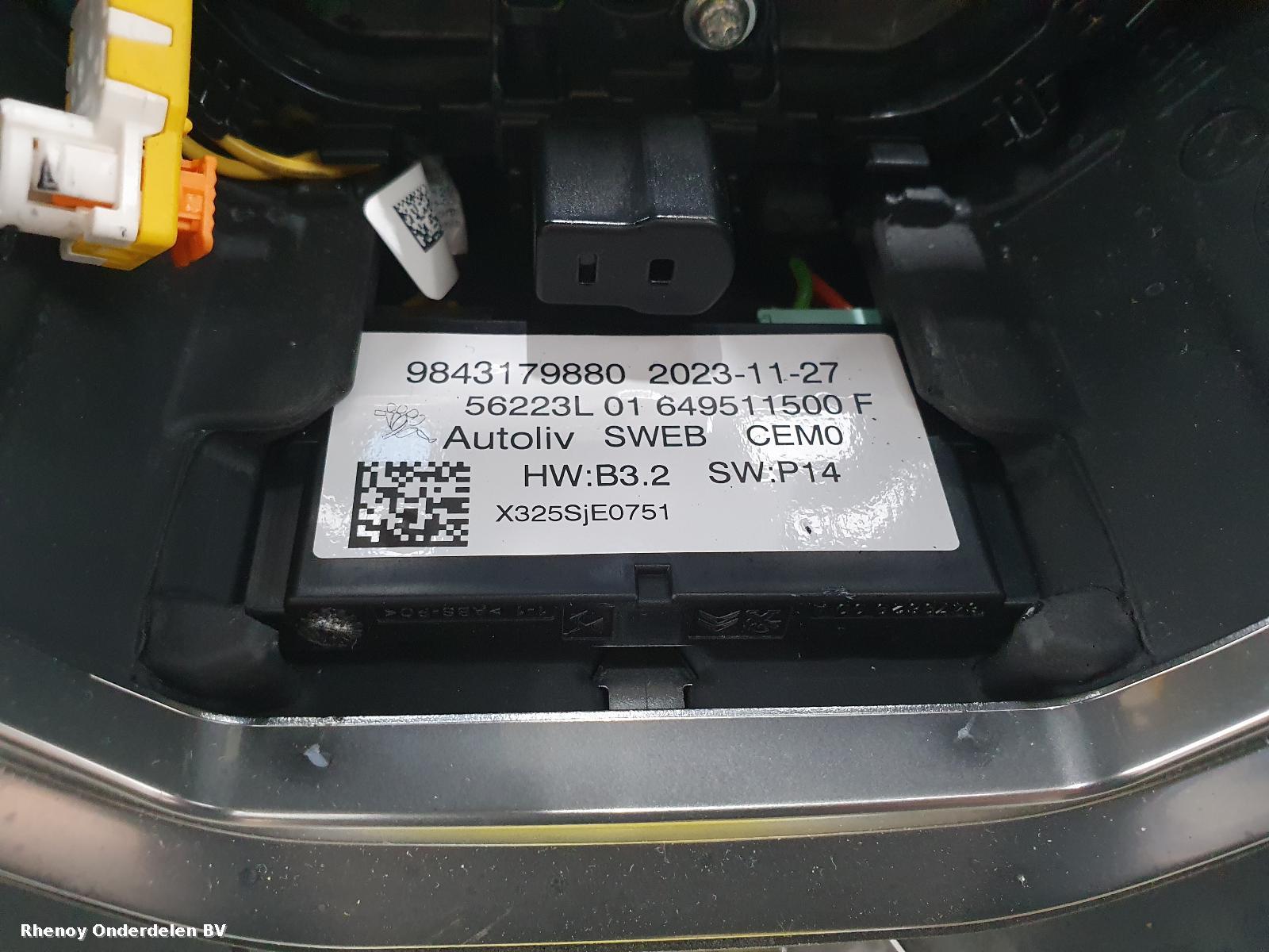 View Auto part STUURWIEL PEUGEOT 408 2024