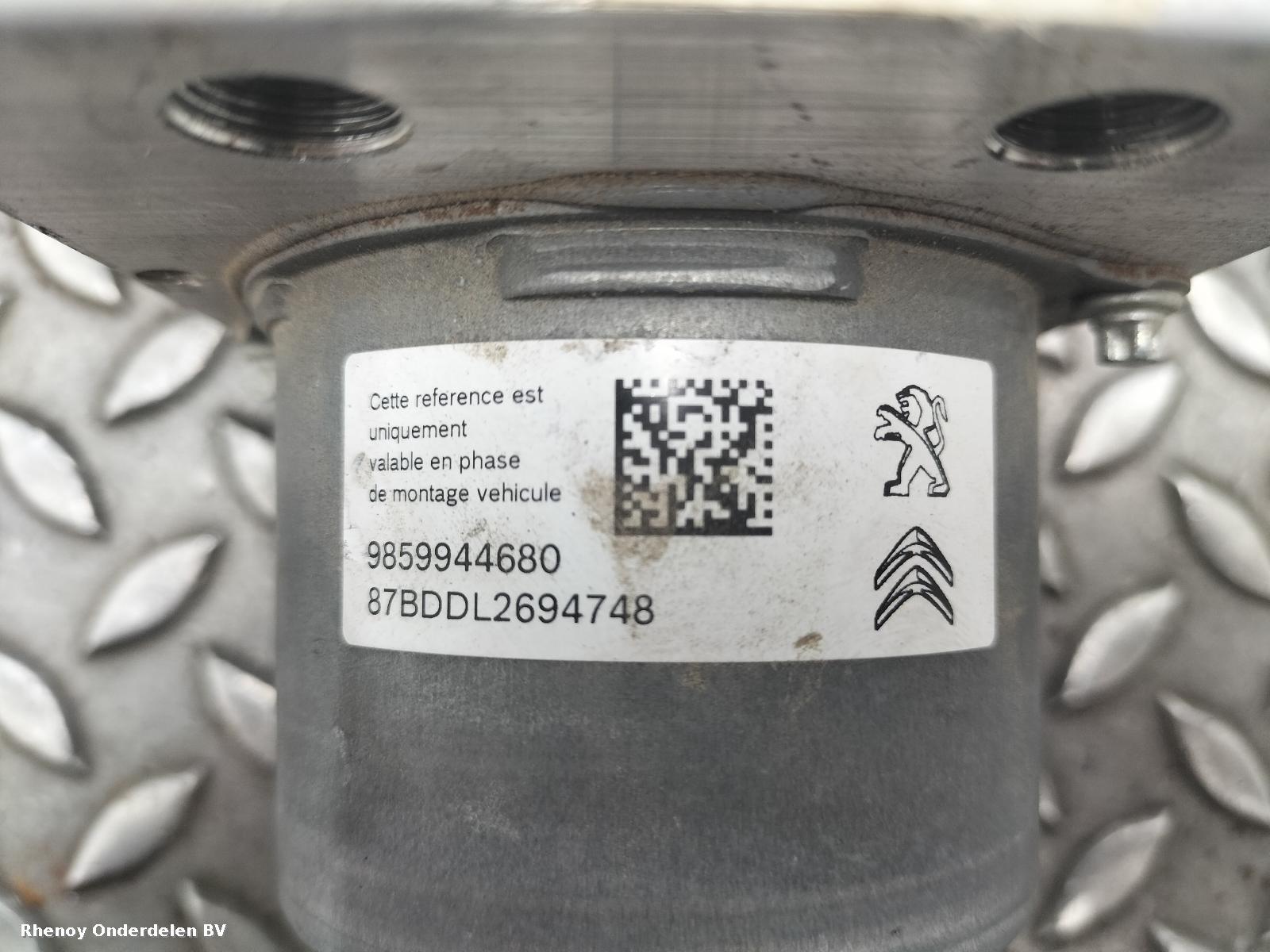 View Auto part ABS POMP  PEUGEOT 408 2024
