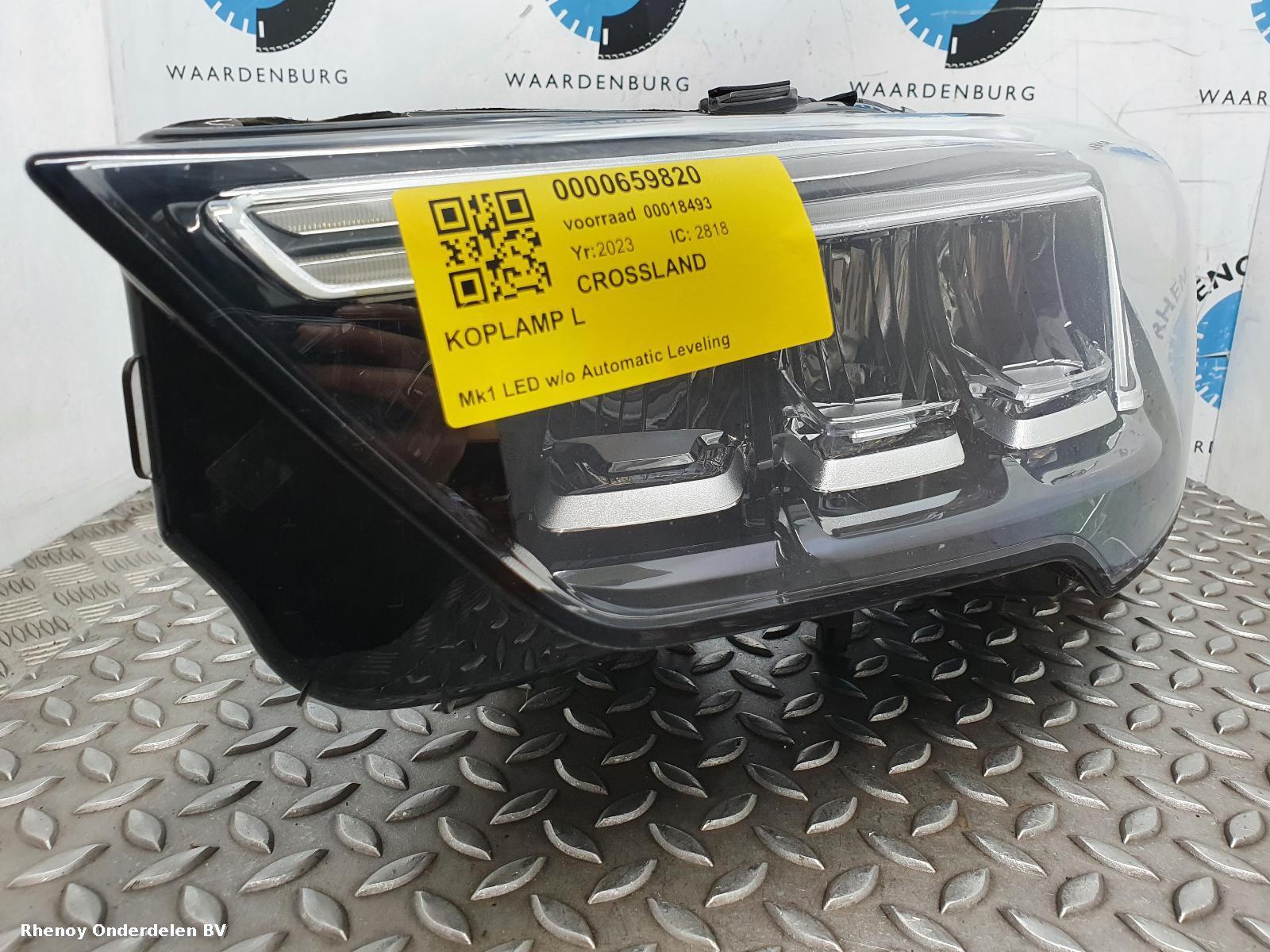 Bekijk Auto-onderdeel KOPLAMP L OPEL / VAUXHALL CROSSLAND 2023