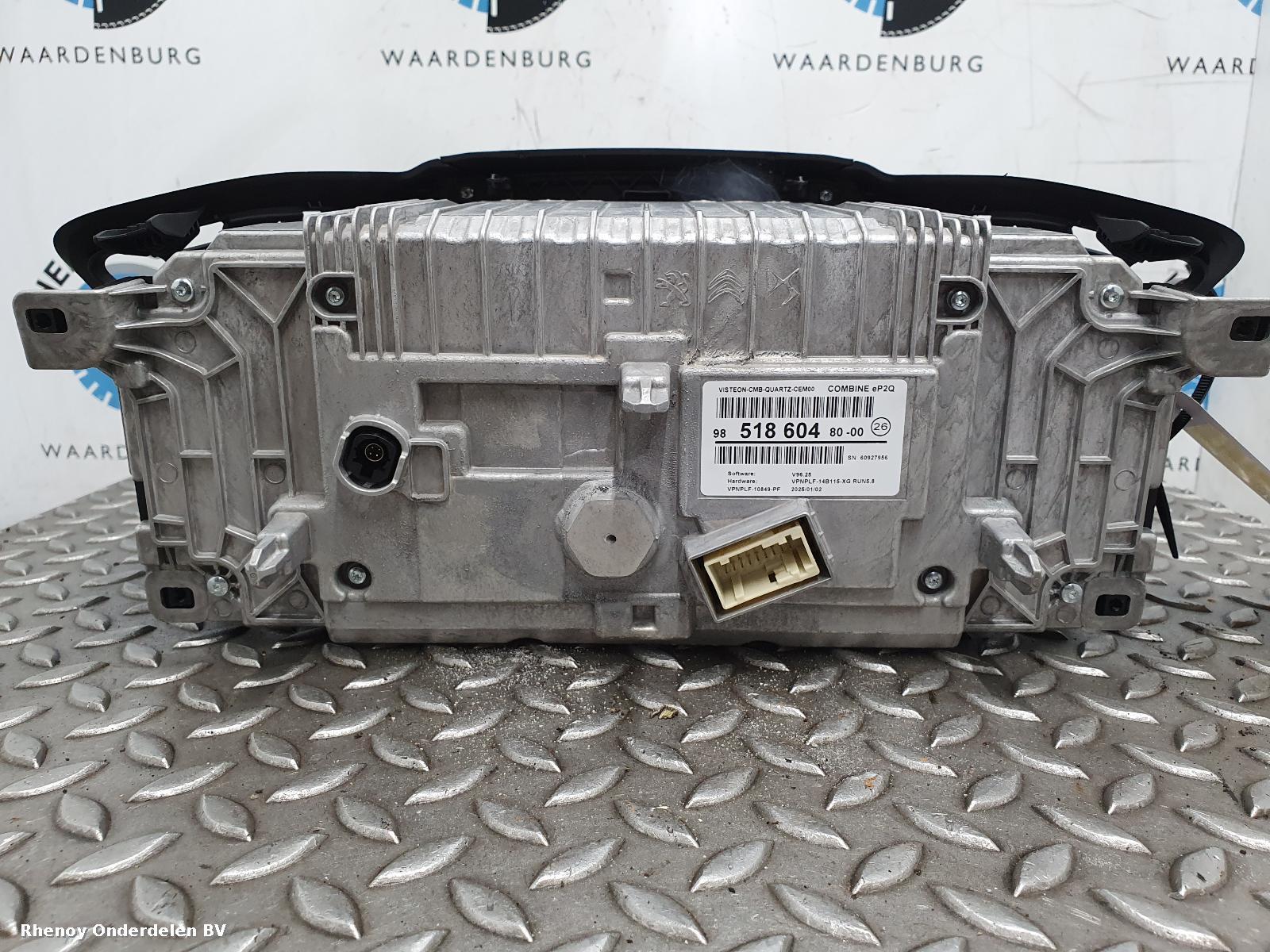 2025 PEUGEOT 208 KLOKKENPANEEL View Auto part KLOKKENPANEEL PEUGEOT 208 2025