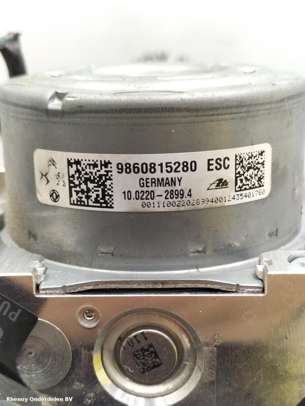 2025 PEUGEOT 208 ABS POMP View Auto part ABS POMP PEUGEOT 208 2025