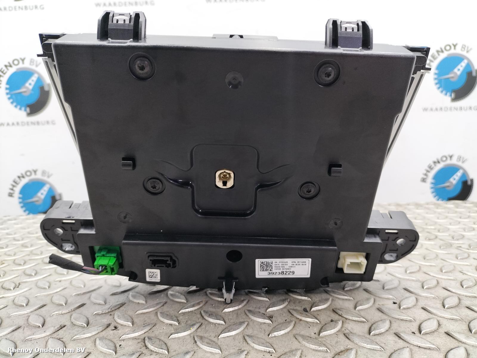 View Auto part NAVIGATIE OPEL / VAUXHALL CROSSLAND 2023