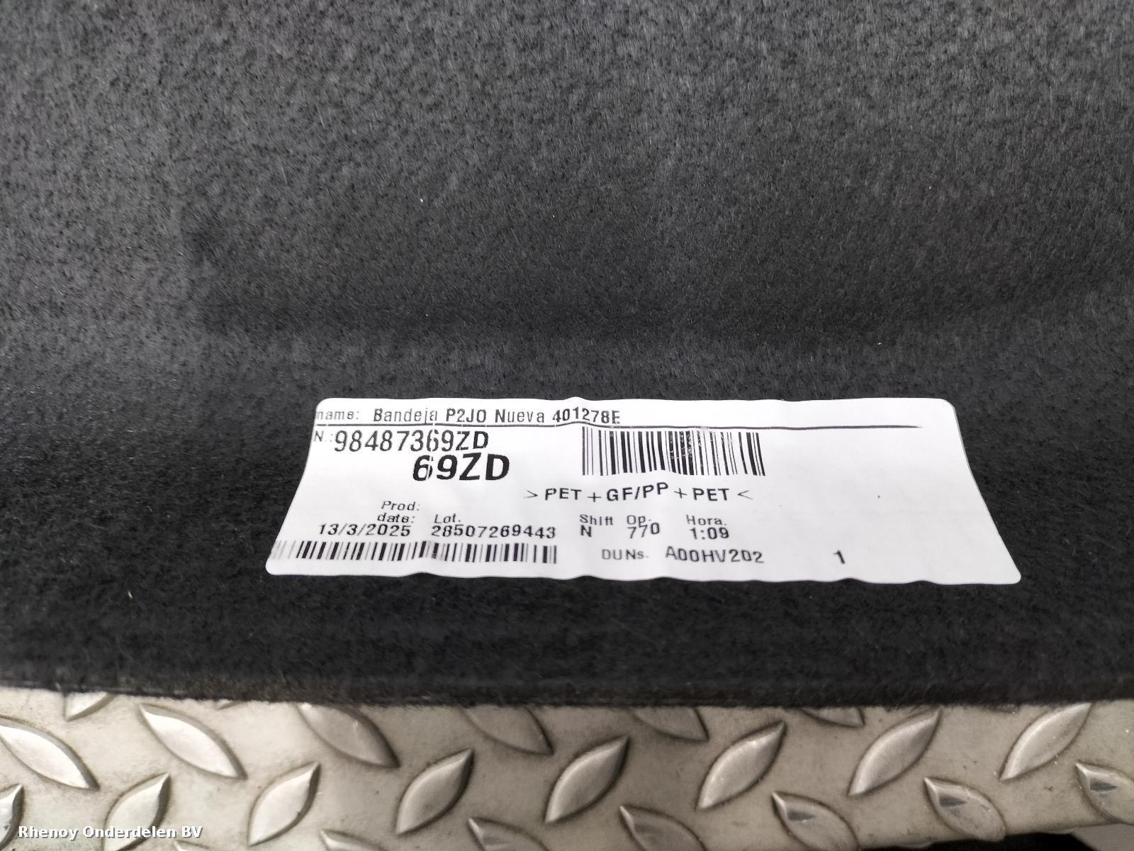 View Auto part HOEDENPLANK PEUGEOT 208 2025